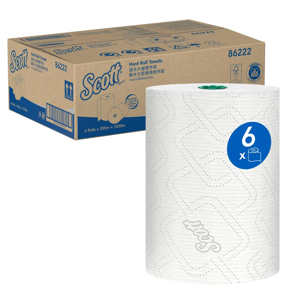 Scott Printed Hard Roll Paper Towels (86222)