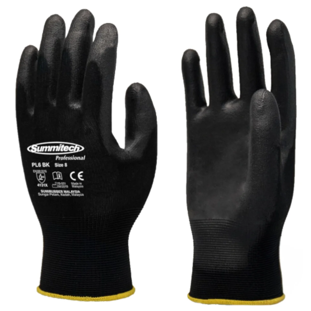PL6 BK - Multi Purpose Gloves - Summitech