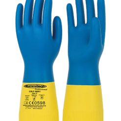 Rubber Flocklined Gloves - Summitech CB-F-06N1