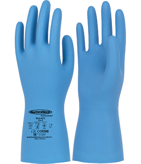Nitrile Unlined Gloves - Summitech GI-U-07C