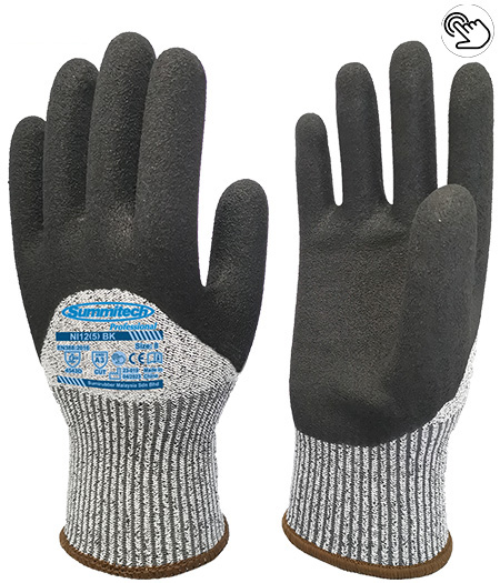 Nitrile Sandy Finishing - Summitech NI12(5) BK