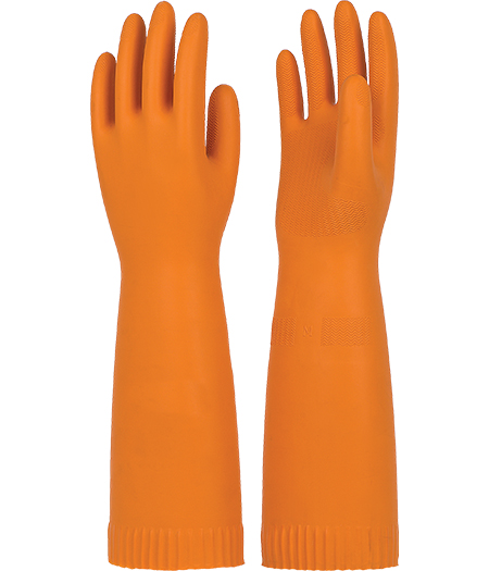 Rubber Flocklined Gloves - Summitech LG-F-01