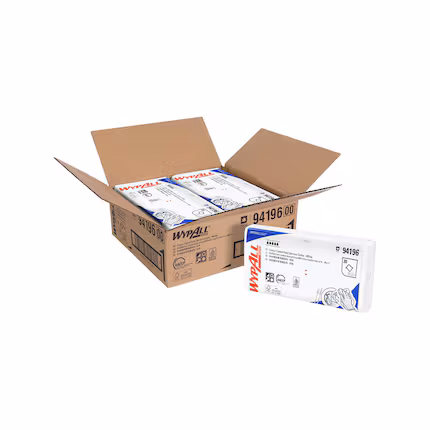 WypAll Colour Coded 94196 Food Service Cloths - White - Image 2