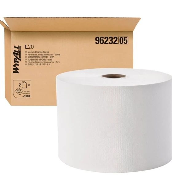 Wypall L20 96232 Perforated Jumbo Roll Wipers