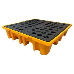SABER Spill Pallet 4 Drums SSP-04